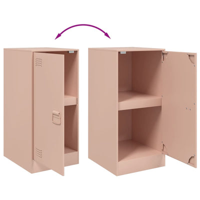 Senkki pinkki 34,5x39x73 cm teräs