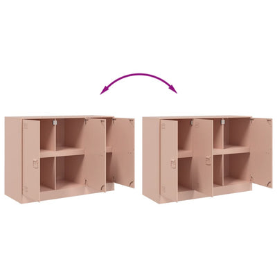 Senkki pinkki 99x39x73 cm teräs
