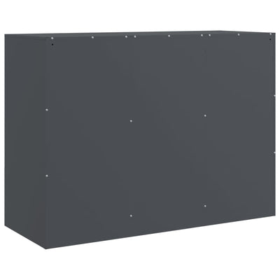 Senkki antrasiitti 99x39x73 cm teräs