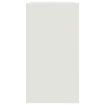 Senkki valkoinen 99x39x73 cm teräs