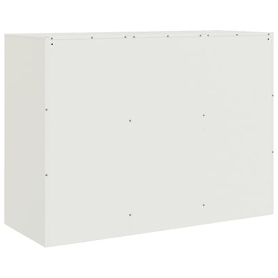 Senkki valkoinen 99x39x73 cm teräs