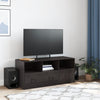 TV-taso musta 99x39x44 cm teräs