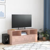 TV-taso pinkki 99x39x44 cm teräs