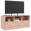 TV-taso pinkki 99x39x44 cm teräs