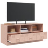 TV-taso pinkki 99x39x44 cm teräs