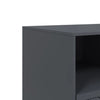 TV-taso antrasiitti 99x39x44 cm teräs