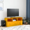 TV-taso sinapinkeltainen 99x39x44 cm teräs