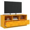 TV-taso sinapinkeltainen 99x39x44 cm teräs