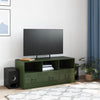 TV-taso oliivinvihreä 99x39x44 cm teräs