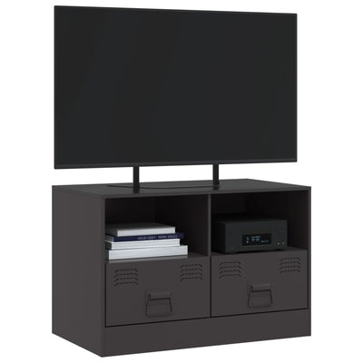 TV-taso musta 67x39x44 cm teräs