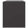 TV-taso musta 67x39x44 cm teräs
