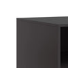 TV-taso musta 67x39x44 cm teräs