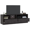 TV-tasot 2 kpl musta 67x39x44 cm teräs