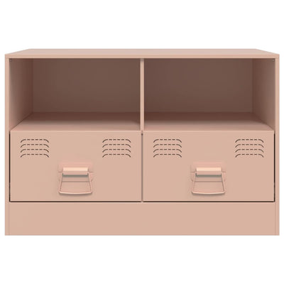 TV-taso pinkki 67x39x44 cm teräs