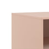 TV-tasot 2 kpl pinkki 67x39x44 cm teräs