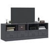 TV-tasot 2 kpl antrasiitti 67x39x44 cm teräs