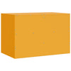 TV-tasot 2 kpl sinapinkeltainen 67x39x44 cm teräs