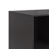 Senkki musta 99x39x73 cm teräs