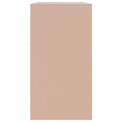 Senkki pinkki 99x39x73 cm teräs