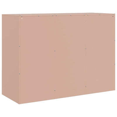 Senkki pinkki 99x39x73 cm teräs
