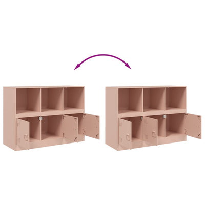 Senkki pinkki 99x39x73 cm teräs