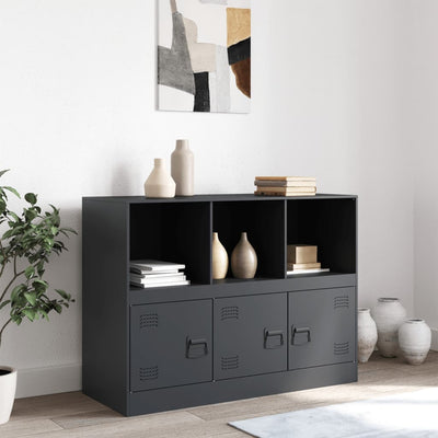 Senkki antrasiitti 99x39x73 cm teräs