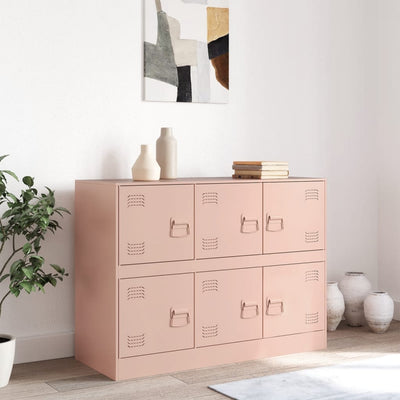 Senkki pinkki 99x39x73 cm teräs