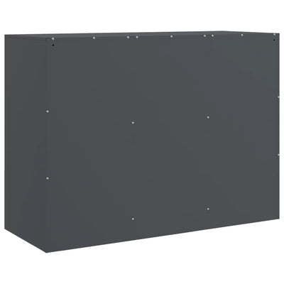 Senkki antrasiitti 99x39x73 cm teräs