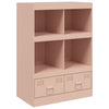 Senkki pinkki 67x39x95 cm teräs