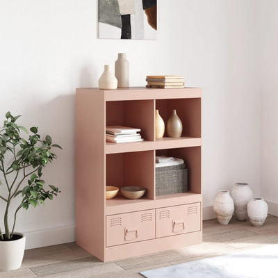 Senkki pinkki 67x39x95 cm teräs