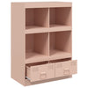 Senkki pinkki 67x39x95 cm teräs