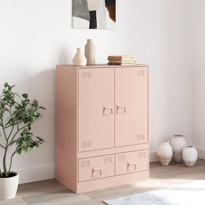 Senkki pinkki 67x39x95 cm teräs