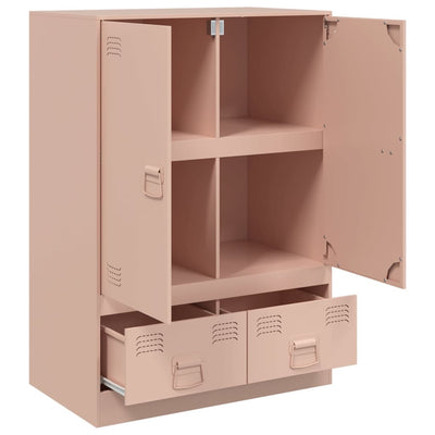 Senkki pinkki 67x39x95 cm teräs