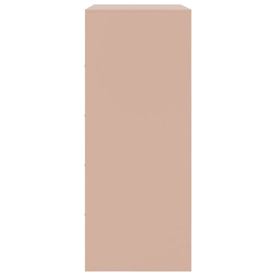 Senkki pinkki 67x39x95 cm teräs