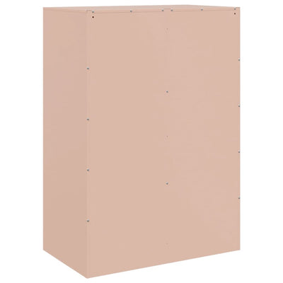 Senkki pinkki 67x39x95 cm teräs