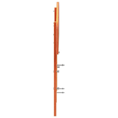 Sängynpääty ruskea 180 cm täysi mänty