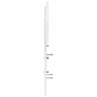 Sängynpääty valkoinen 160 cm täysi mänty