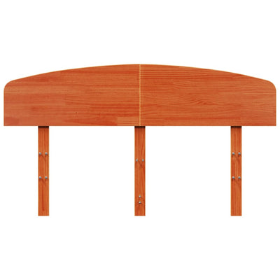 Ruskea sängynpääty Aftenica 150cm (mänty)