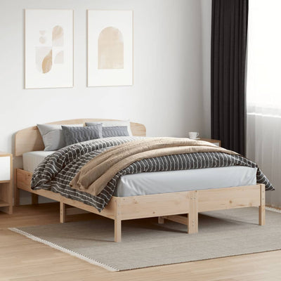 Sängynpääty 140 cm täysi mänty