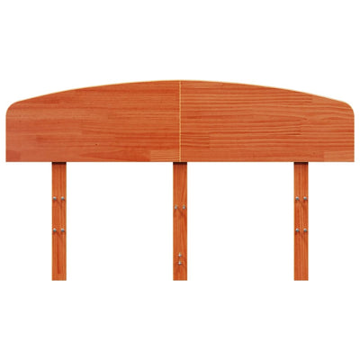 Ruskea sängynpääty Aftenica 135cm (mänty)