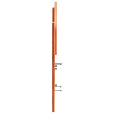 Sängynpääty ruskea 135 cm täysi mänty