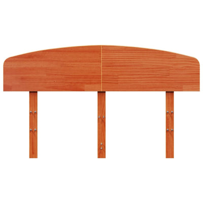 Ruskea sängynpääty Aftenica 120cm (mänty)