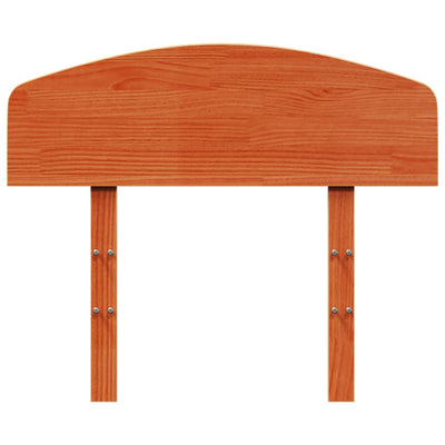 Ruskea sängynpääty Aftenica 100cm (mänty)