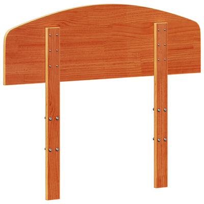 Ruskea sängynpääty Aftenica 100cm (mänty)