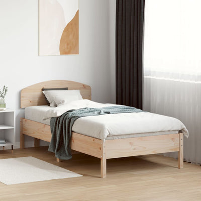Sängynpääty 90 cm täysi mänty