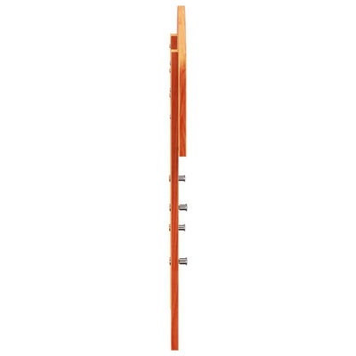 Sängynpääty ruskea 90 cm täysi mänty