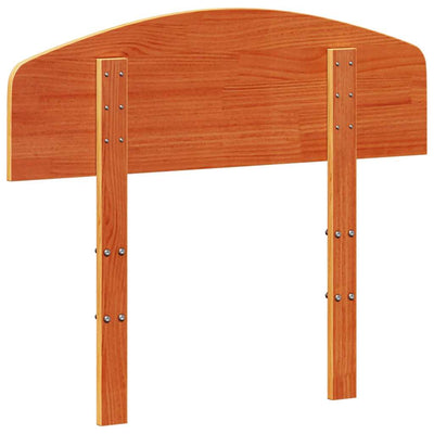 Ruskea sängynpääty Aftenica 75cm (mänty)