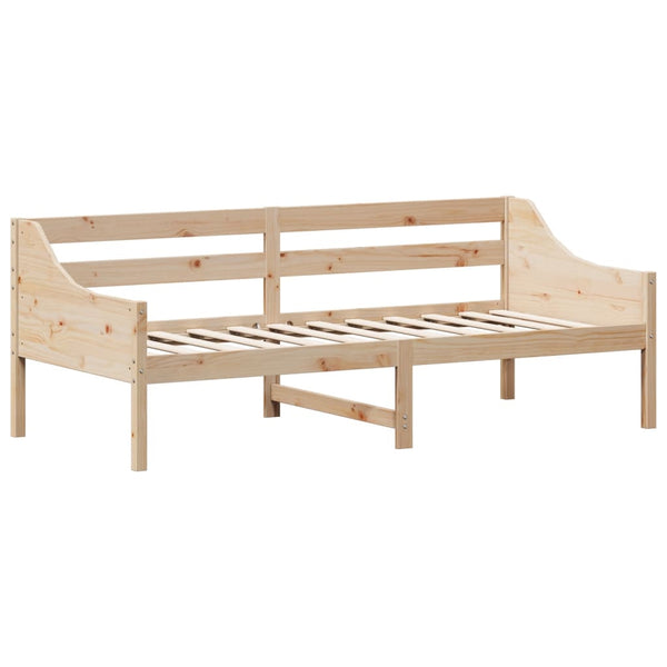 Täysi mänty vuodesohva ilman patjaa 80x200 cm