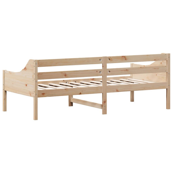 Täysi mänty vuodesohva ilman patjaa 80x200 cm