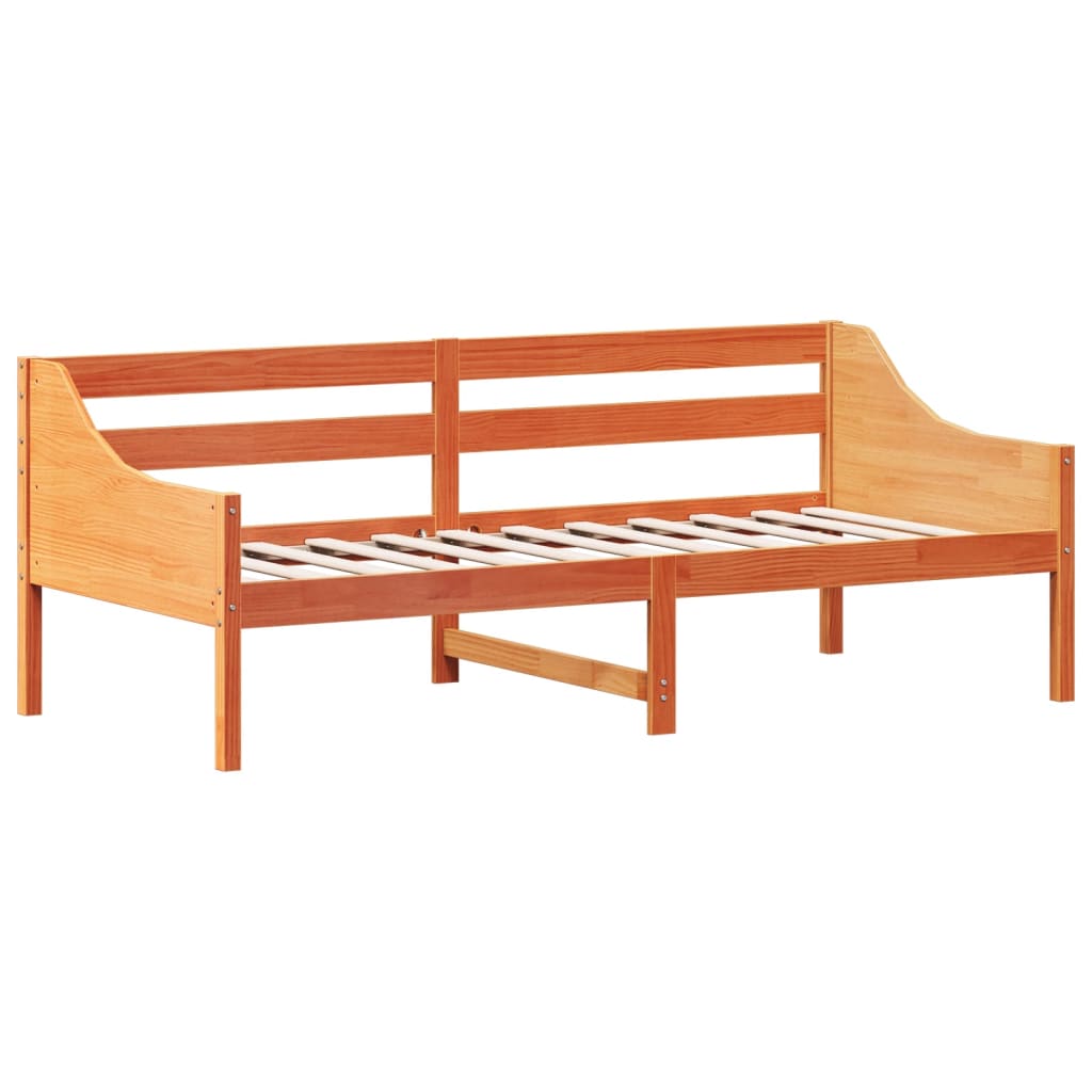 Vahanruskea sohvasänky Achil 80x200cm (mänty)